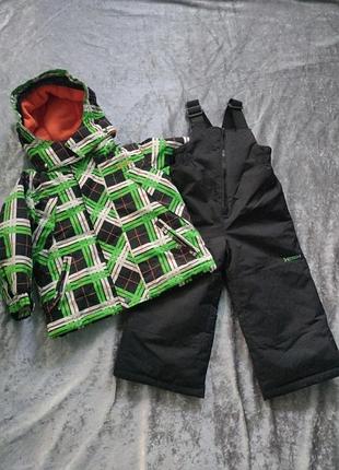 Зимовий теплий костюм для хлопчика