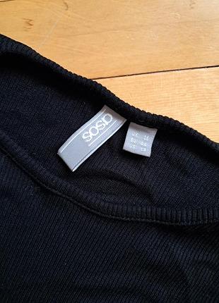Черное платье asos m 4