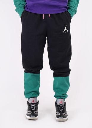 Штани чоловік. nike jordan jumpman air fleece trousers (арт. ck6694-011)3 фото