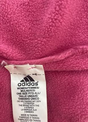 Шапка спортивная розовая adidas5 фото