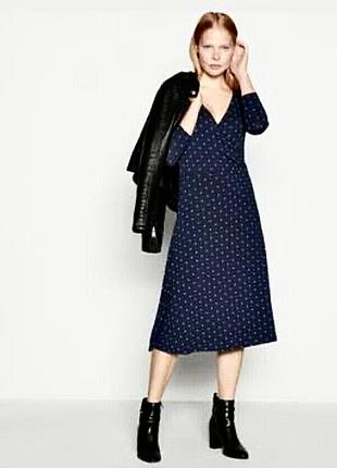 Легка віскозна сукня на запах