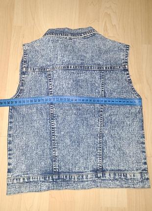 Джинсовий жилет стрейчеві котонові лосини 4