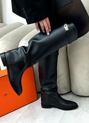 Сапоги, сапоги премиум качества кожаные полный комплект