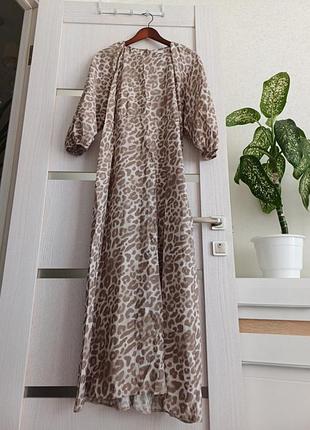 Вискозное платье 53 на 133 см