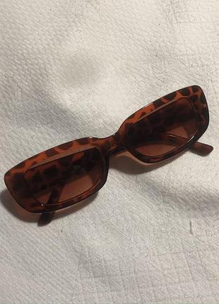 Шоколадные лео очки