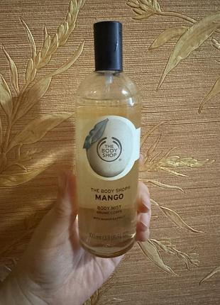Парфюмированный спрей для тела the body shop mango женский, 100 мл