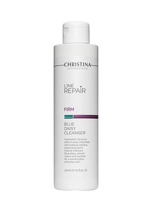 Очищувач з екстрактом блакитної маргаритки christina line repair firm blue daisy cleanser 300 мл