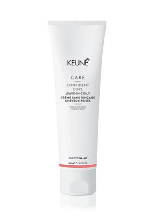 Несмывающее средство keune для жестких кучерявых волос care confident curl leave-in coily 3a-4c 300 мл
