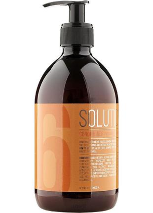 Кондиционер для окрашенных, химически обработанных и сухих волос solutions №6 hair 500ml