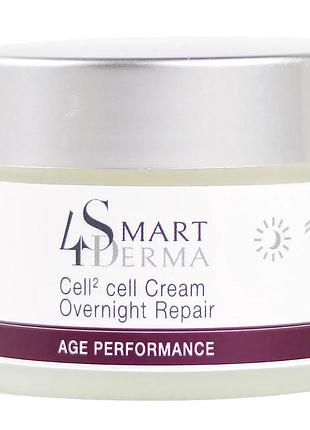 Ночной энергетический лифтинг-крем против старения smart4derma cell2cell cream overnight repair 50 мл