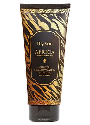 Активатор загара my sun для лица и тела frica attivatore abbronzatura con bronzer 200 мл