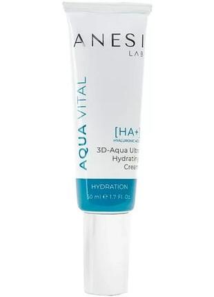 Крем для глубокого увлажнения кожи anesi aqua vital 3d-aqua ultra hydrating cream 50 мл