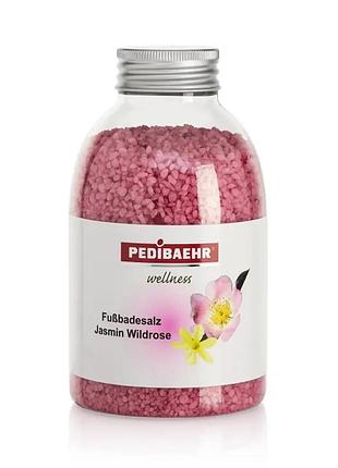 Соль для ванн с экстрактом жасмина и дикой розы baehr fussbadesalz jasmin wildrose 575 г