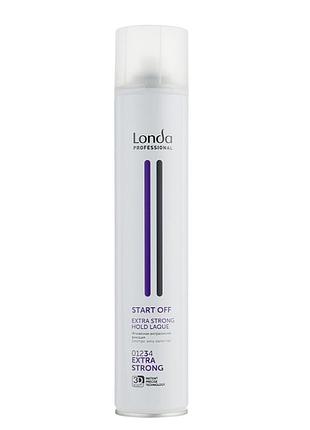 Лак для волос экстрасильной фиксации londa professional start off strong hold spray 500 мл