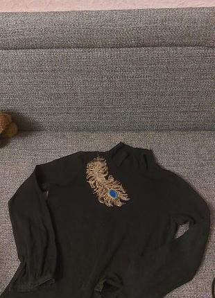 Кофтинка-гольф принт