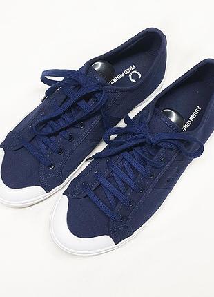 Синие кеды fred perry