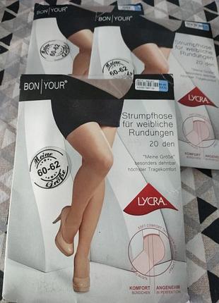 Колготки большой размер с не большой утяжкой 20 ден