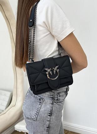 Сумка pinko чорного кольору