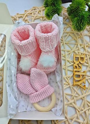 Набор для маленькой принцессы пинетки +грызунок