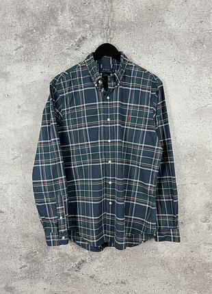 Рубашка в клетку polo ralph lauren