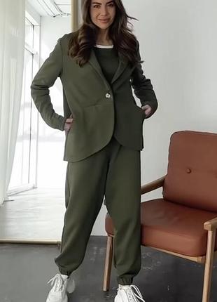 Костюм штани піджак оверсайз