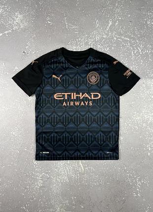 2020/2021 puma manchester city виїзна джескі футбольна футболка для хлопчика