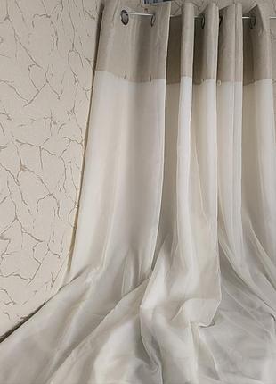 Портьера,гардина,штора на люверсах