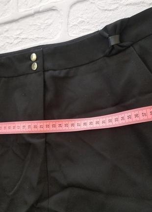 Юбка черная короткая, мини юбка, офисная юбка, школьная юбка мини, черная юбка6 фото