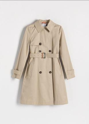 Класичний тренч бежевий s