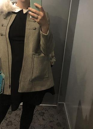 Пальто naf-naf размер м женское