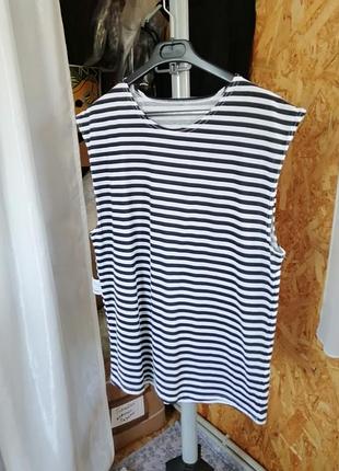 Блуза смужку унісекс тільник бавовна