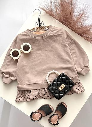 Світшот оверсайз двонитка next на 2 роки