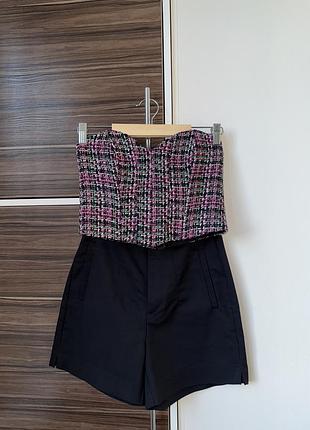 Костюм корсет шорти