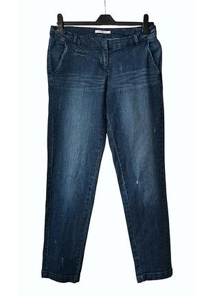 Джинсовые брюки чинос camaieu женские джинсовые брюки