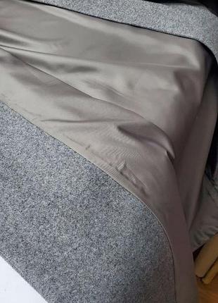 Пальто жіноче довге оверсайз, демісезонне, однотонне, сіре