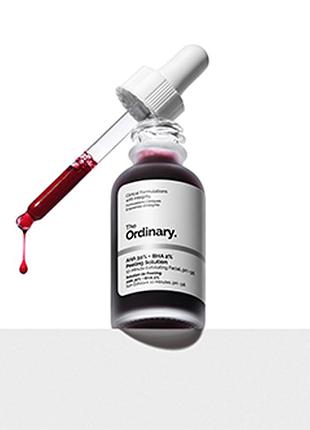 The ordinary - aha 30% + bha 2% peeling solution - кислотний пілінг для обличчя - 30ml