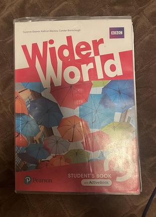 Зошит з англійської widerworld student’s book 4
