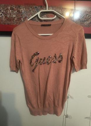 Кофта на короткий рукавguess