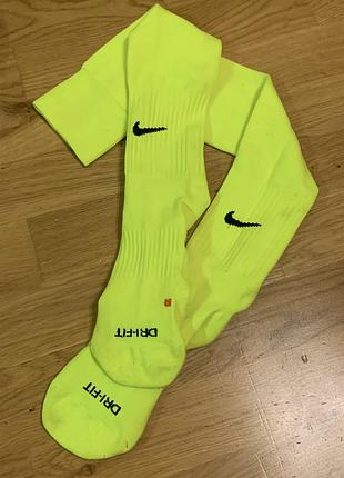Панчохи гетри для спорту тренувань  жіночі жовті nike