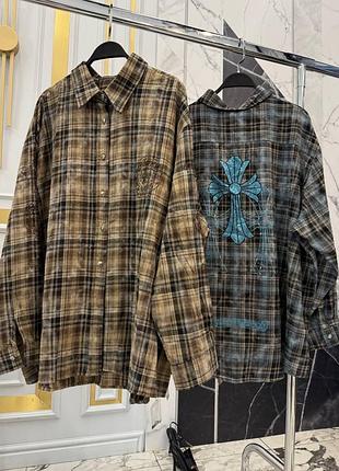 Розкішна сорочка chrome hearts