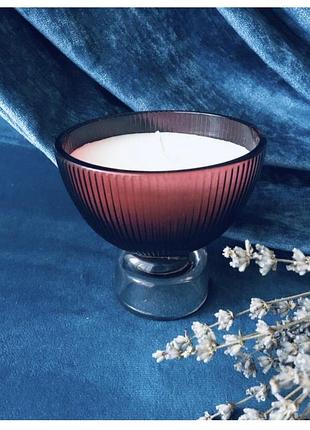 💙 свічка 💙 в свічнику декоративна ароматична арома