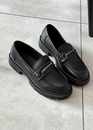 Женские лоферы натуральная кожа g5798