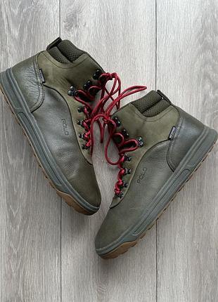 Шкіряні черевики polo ralph lauren waterproof