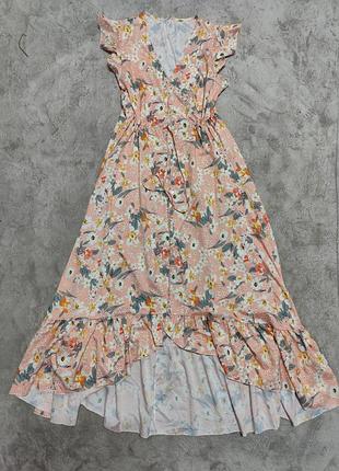 Классирующее шифоновое платье