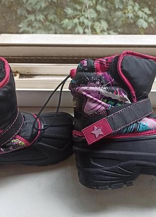 Теплі демісезонні/ єврозима чоботи/ черевики для дівчинки athletech