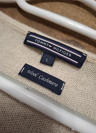 Tommy hilfiger  свитер шерсть кашемир