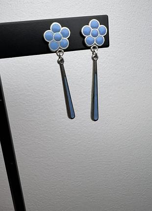 Вінтажні сережки квіточки 👇деталі в описі