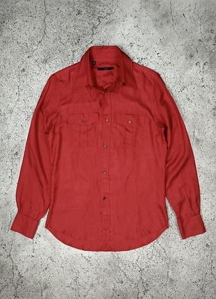 Чоловіча оригінальна вінтажна шовкова сорочка «gucci» by tom ford