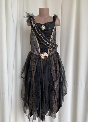 Плаття відьма, королева, принцеса бала міс хелловін 7-8 років