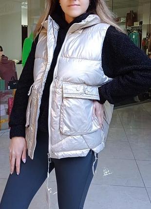 Новинка 💎 красиві дуті жилетки 3 кольори